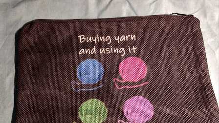 buying yarn and using it are 2 diffo hobbies