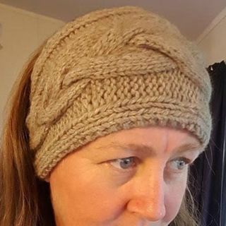 Bernadettes head band PDF Knitting Pattern pdf download